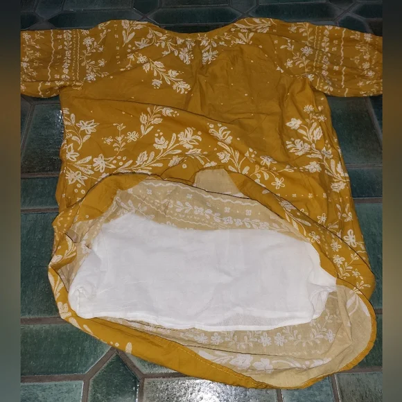 Karen Kane Women's Puff Sleeve Tassel Dress - Picture 7 of 8